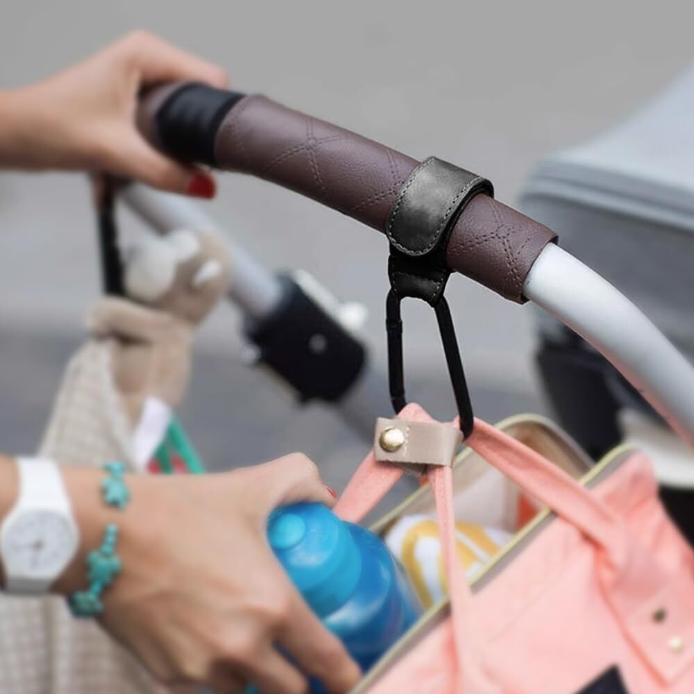 2PCS Stroller Hook Accessories Multipurpose Stroller Bag Hook Award Winning L...