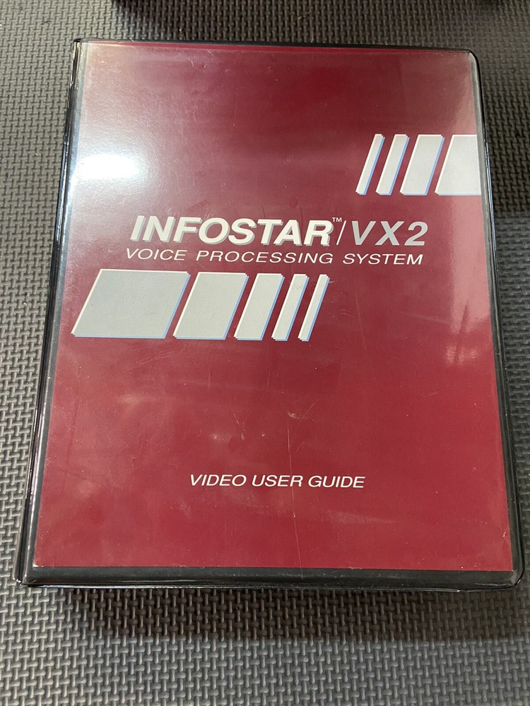 Executone Infostar AP/6 voice mail system With Keyboard (Tested)