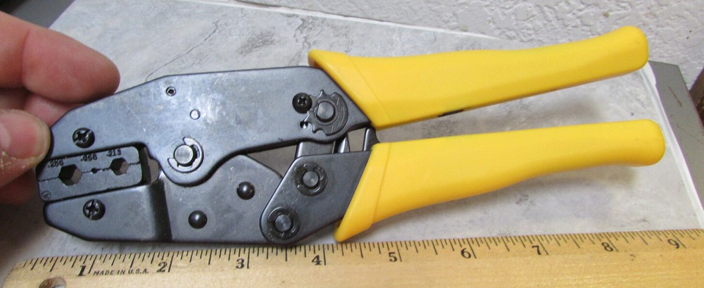 modular plug crimper network tool, Ventev Terrawave .256 .068 . 213, nice shape