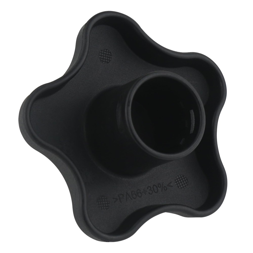 Seat Lumbar Support Knob Adjust Handle Front Lumar Knob, Black