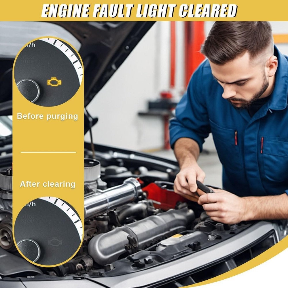 OBD2 Scanner Reader, Car Code Reader Connect to Phone, Auto Diagnostic Scan Tool