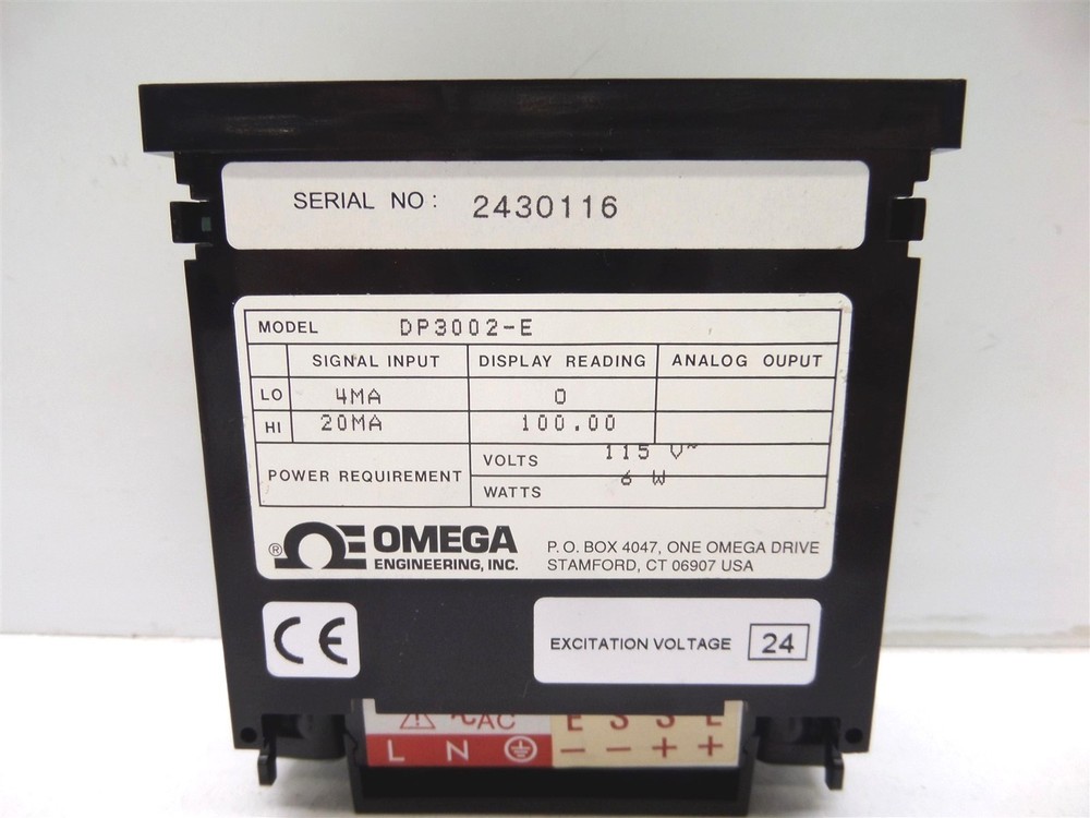 Omega DP3002-E Digital Transducer Indicators