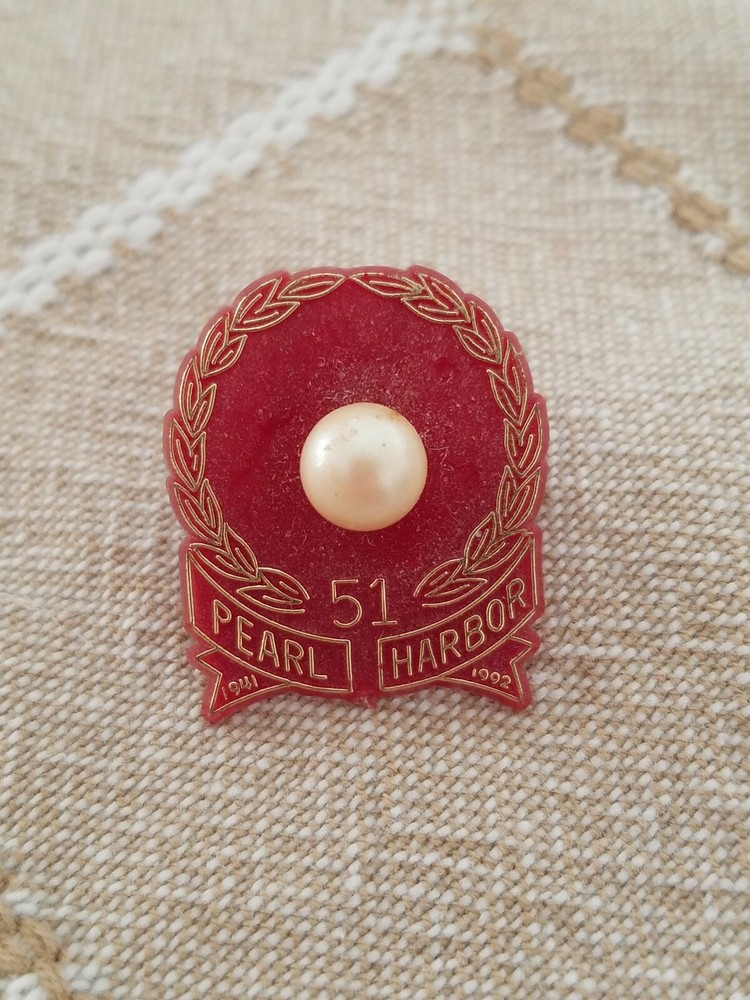 1941 - 1992 Pearl Harbor 51 Years Pin Lapel