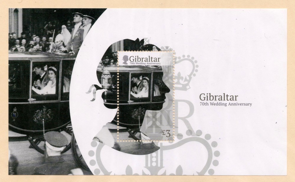 Gibraltar      1619        MNH OG Souvenir Sheet
