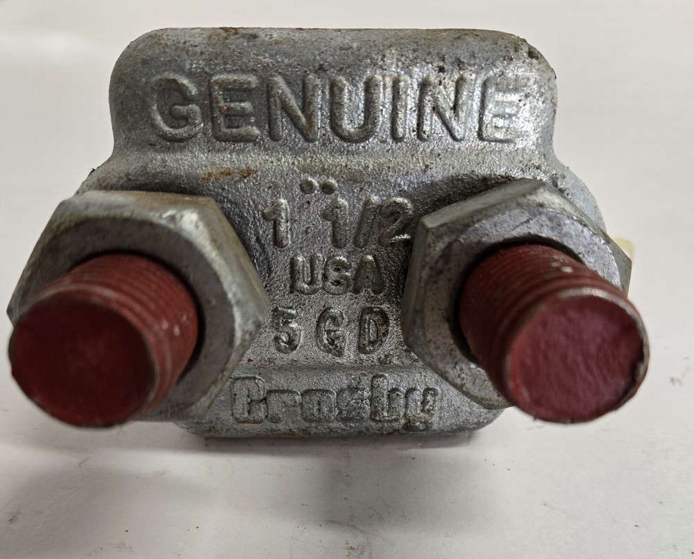 CROSBY GENUINE WIRE ROPE CABLE CLAMP 1-1/2".