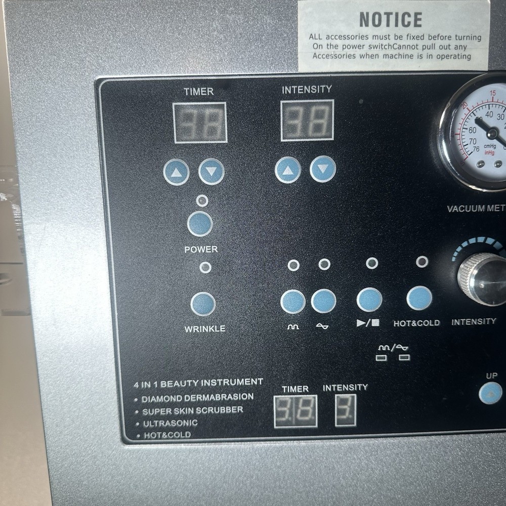 Sylvan Diamond Microdermabrasion 4 Function Unit Model SYL-08XLT Main Unit Only