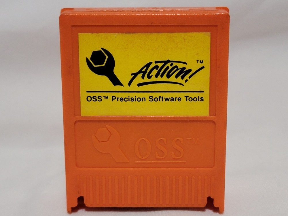 Action Atari 400 800 OSS Programming Language w/ Toolkit Run Time Disk + Manuals