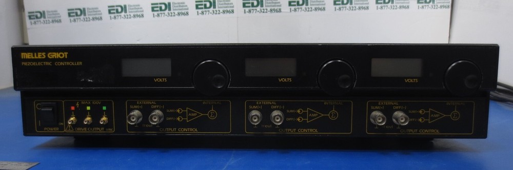 Melles Griot Piezoelectric Controller 3 Output