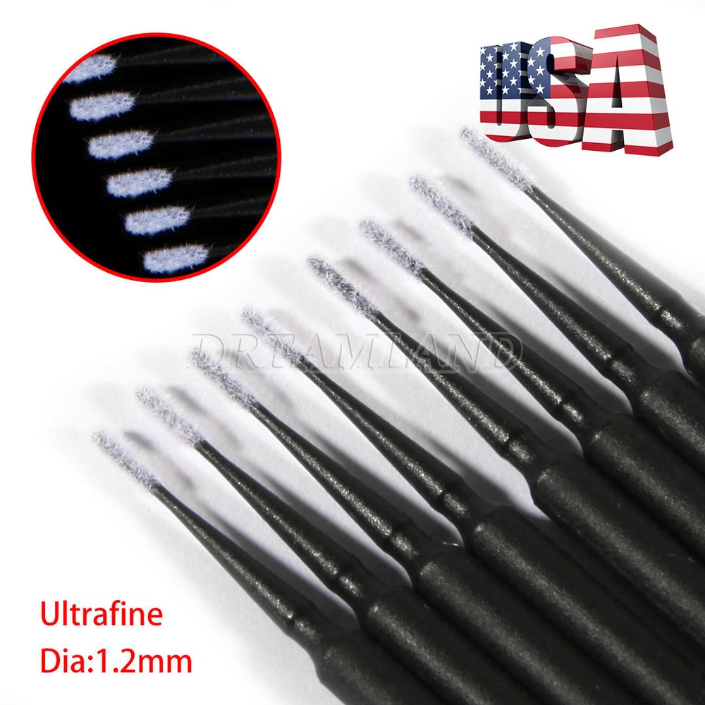 Microbrush Applicator Tips Dental Micro Brush Regular / Fine / Super Fine 400/pk