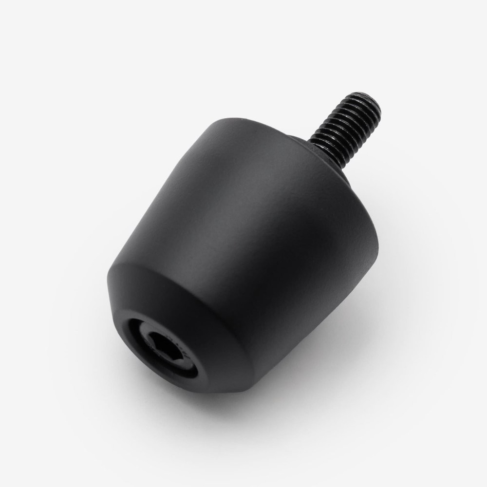 Handlebar End Black Easy Installation Painted Scooter HNDBE077 Plastic Screw-On