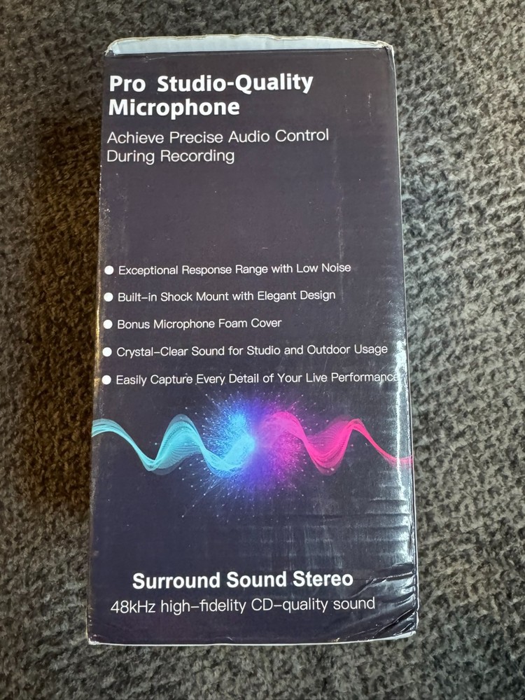 ZealSound Gaming USB Microphone - Pink