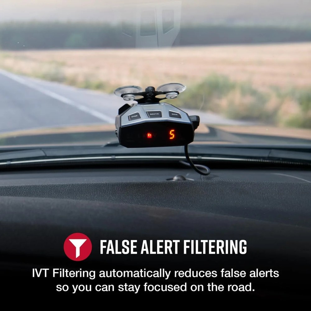 Long Range Laser Radar Detector Front Rear