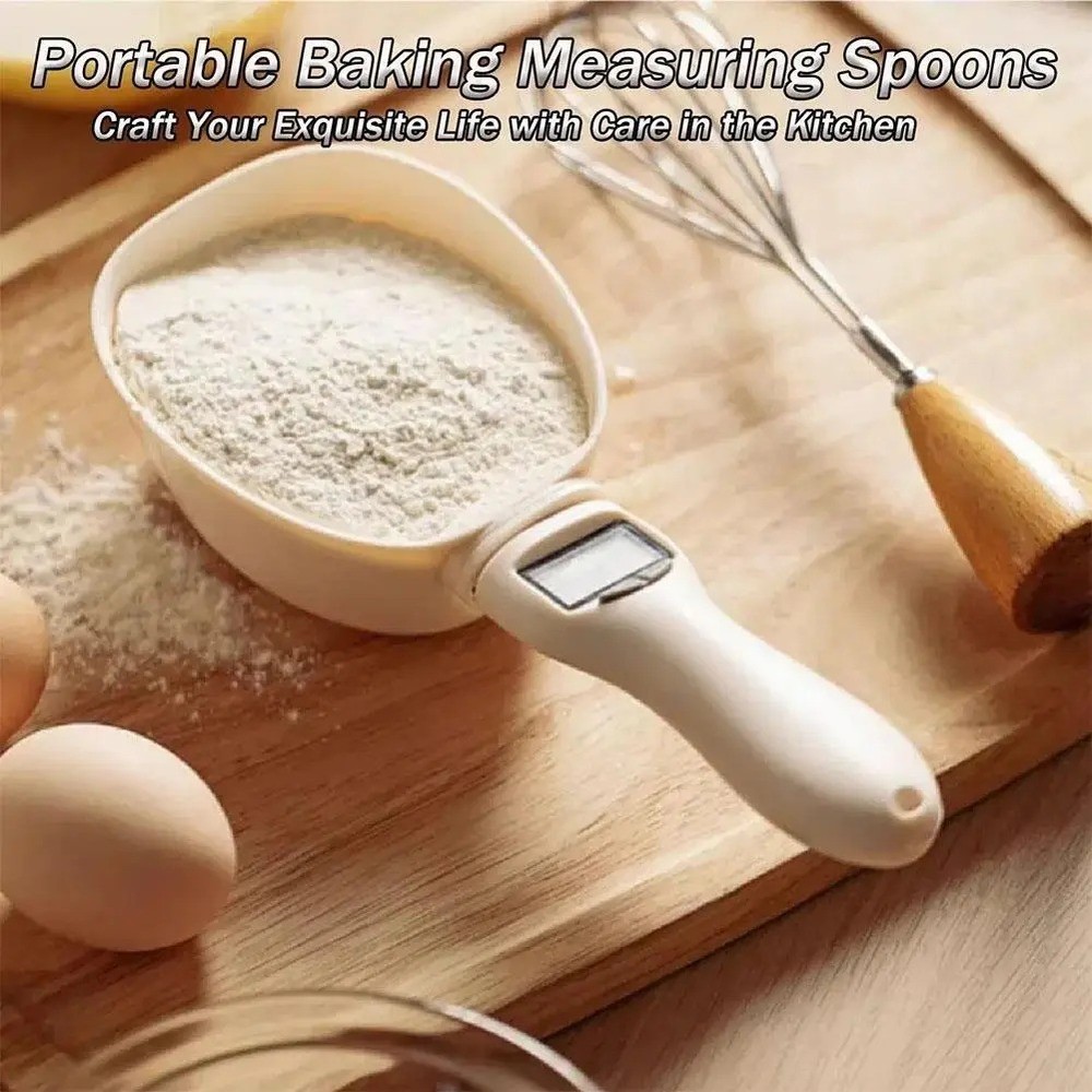 Digital Measuring Spoon Scale Gram Kitchen Coffee Baking LCD