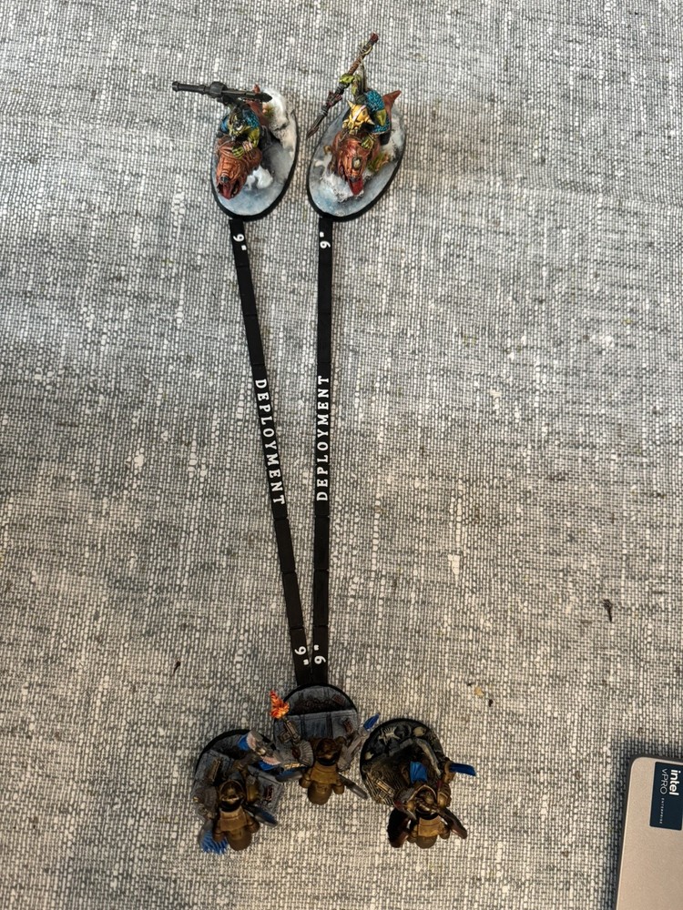 Warhammer 40k Deep Strike & Deployment Zone Marker Set