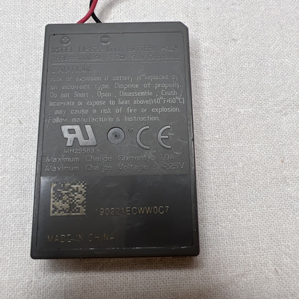 OEM Original Sony LIP1522 Battery Replacement Dualshock Controller