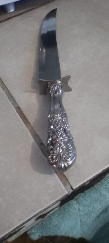 antique silver knife international silver co.