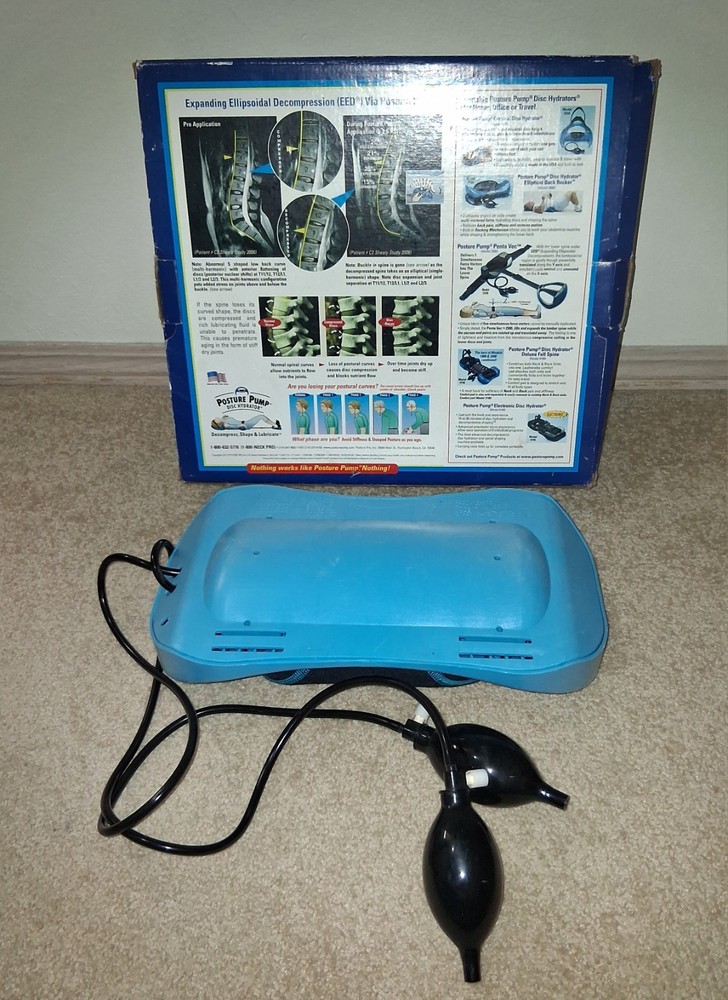 Posture Pump Disc Hydrator Elliptical Rocker Back Model 2000