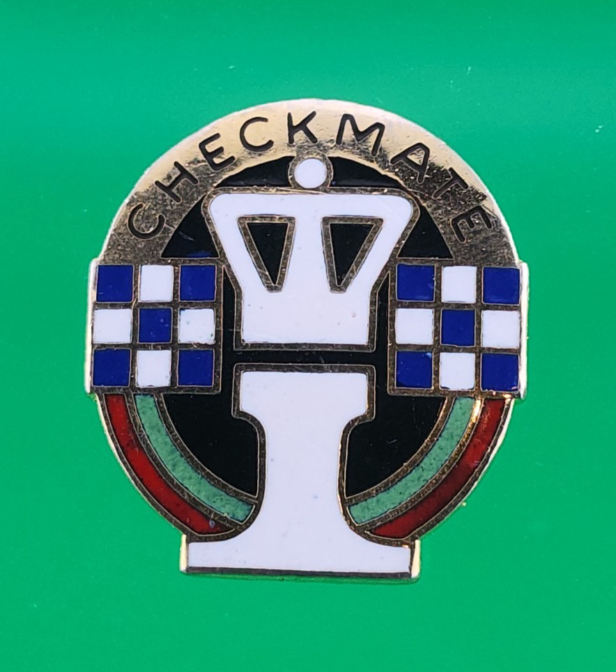 99th Regional Support Command Crest Distinctive Unit Insignia DUI "Checkmate"