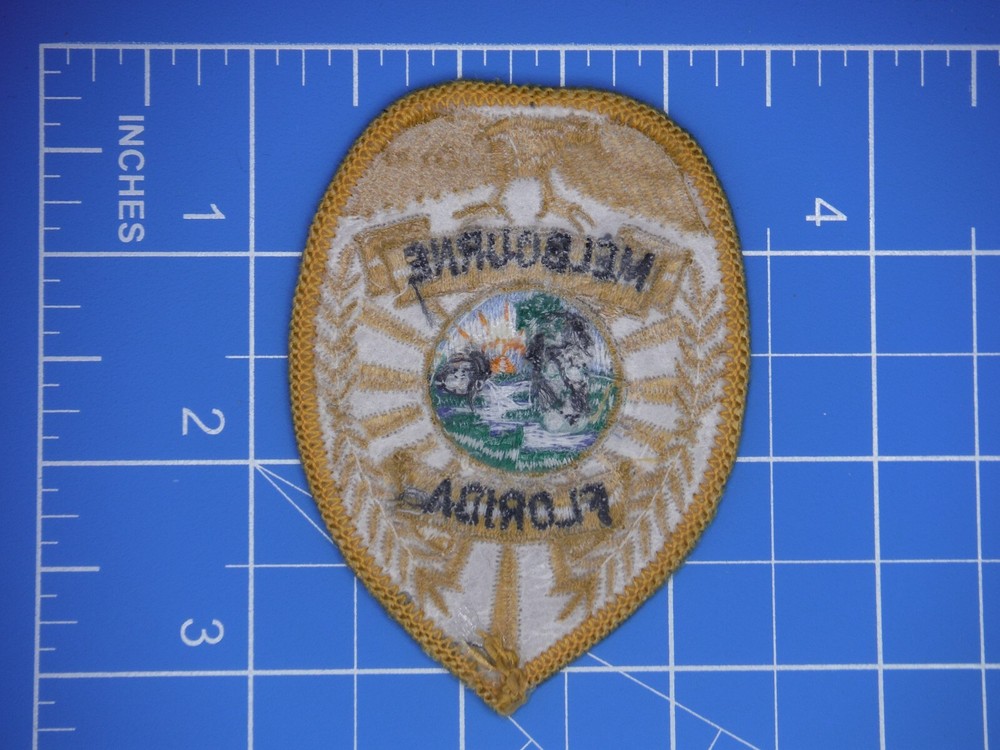 Melbourne Florida Police patch-small size