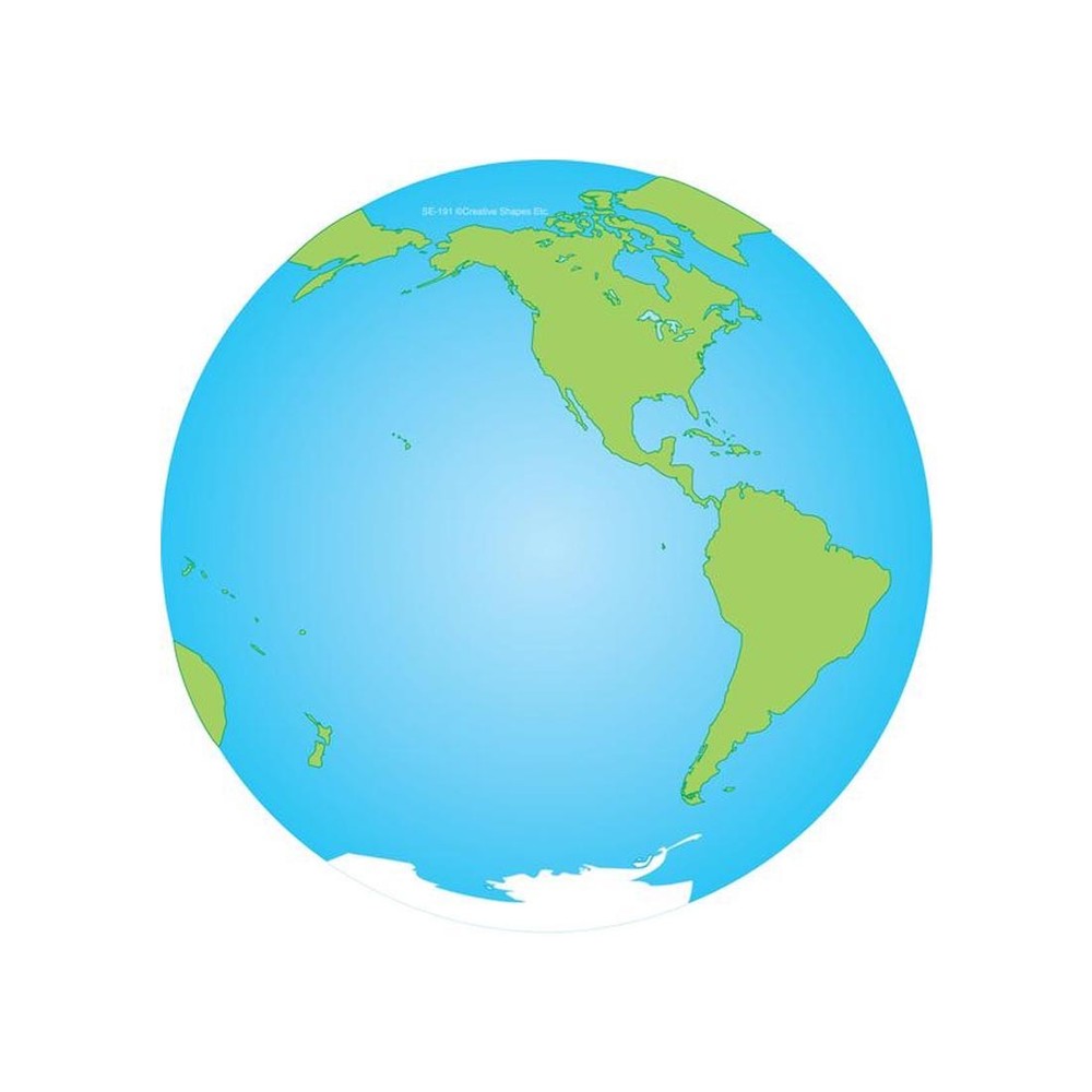 Creative Shapes Notepad Earth Large