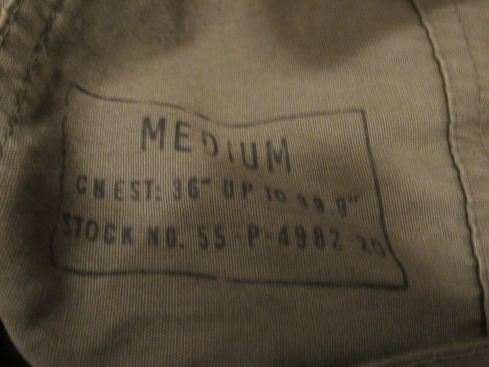 M1951 Fishtail Parka Medium Korean War complete
