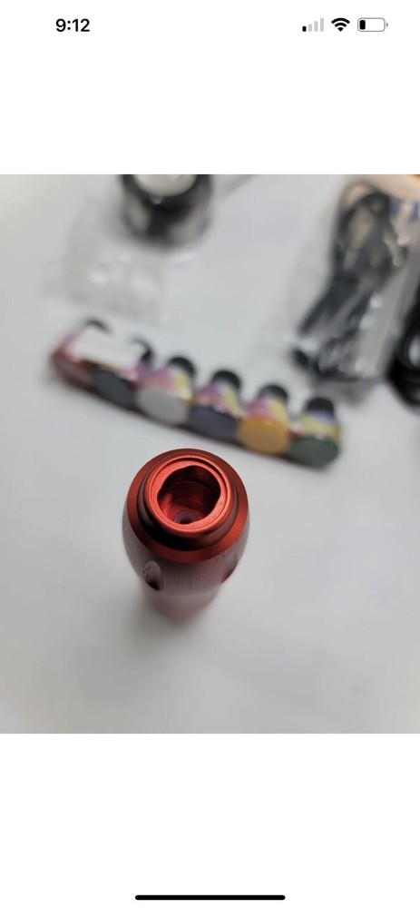 TATELF G12 Complete Rotary Tattoo Pen Kit - Red(Open Box)