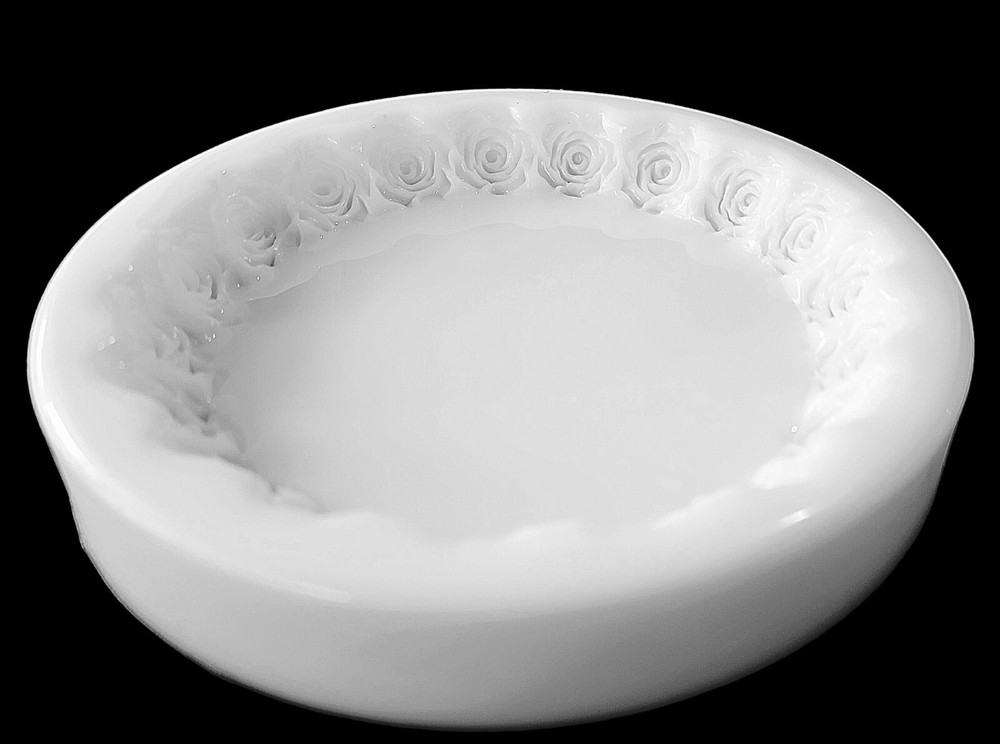 Small ROSE Edge Coaster Silicone Mold AU