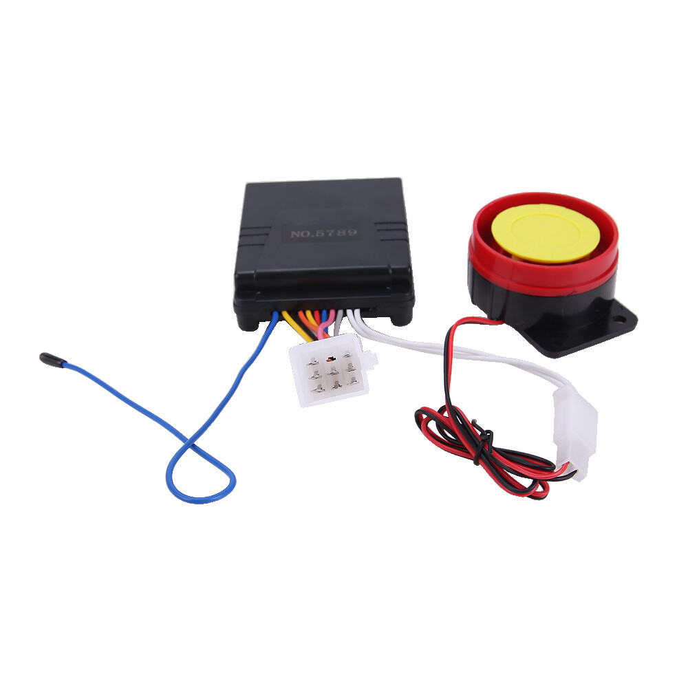 Motor Bike 12V Security Alarm System Anti-theft Remote Control Engine Start