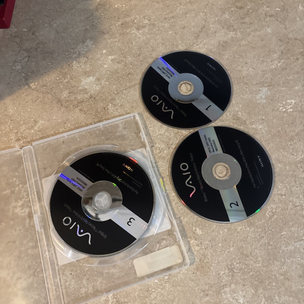 sony vaio windows 7 recovery