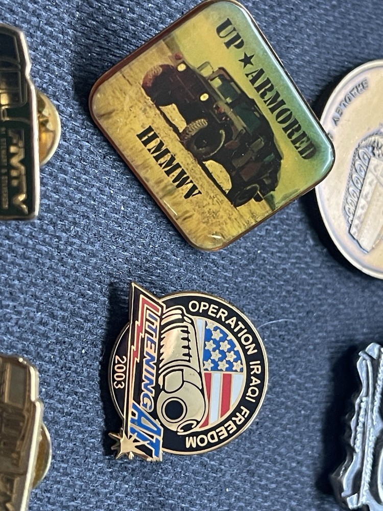 Military Related Lapel Pin Lot