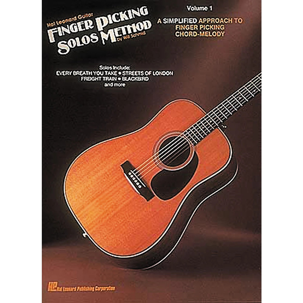 Hal Leonard Guitar Finger Picking Solos Method Vol 1