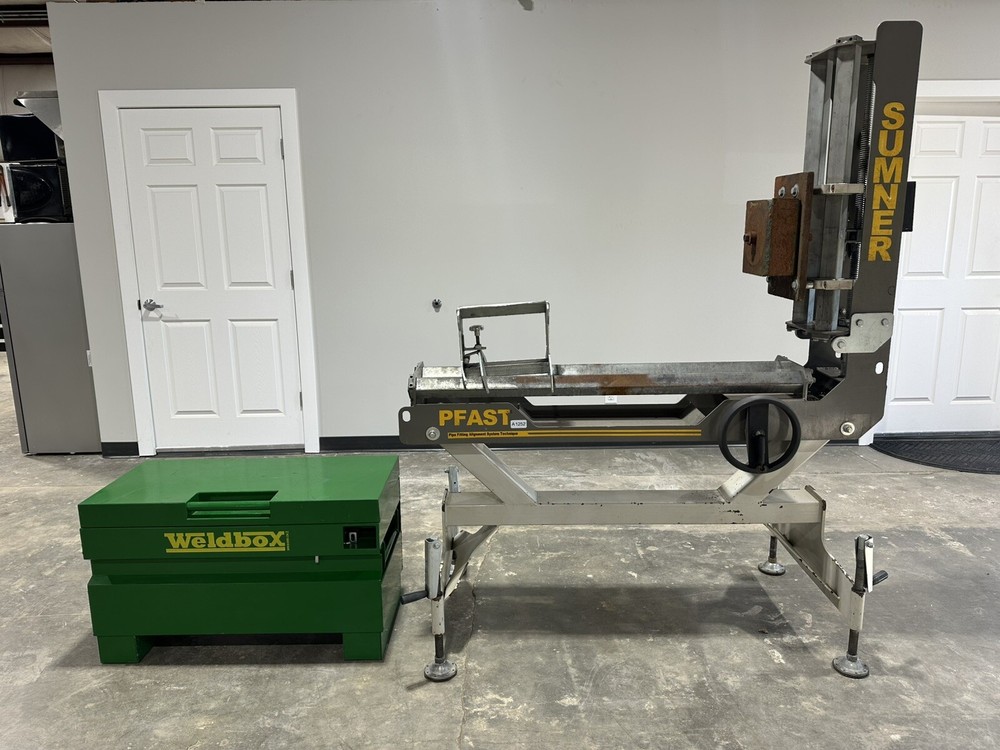 Sumner PFAST Pipe Fitting Alignment System Technique  Welding Table Stand 785450