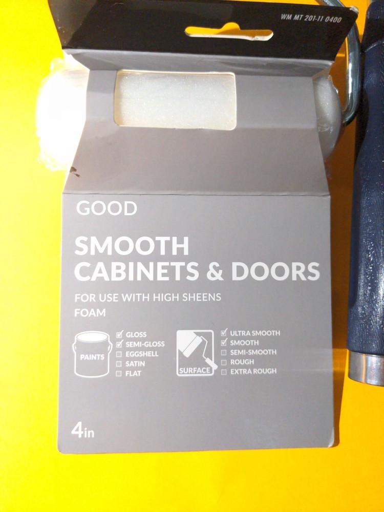 Ultra Smooth 4 in. Foam Mini Paint Roller with Frame