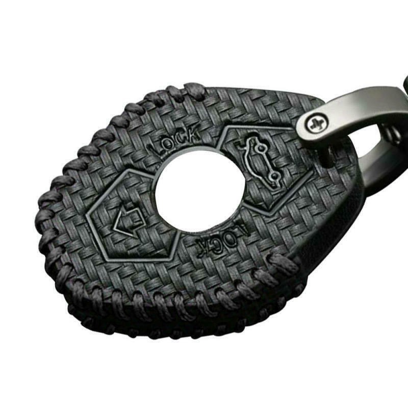 1 X LEATHER CAR KEY COVER PROTECTOR FITS FOR M3 E38 E35 E53 E60 E61 E85 E86