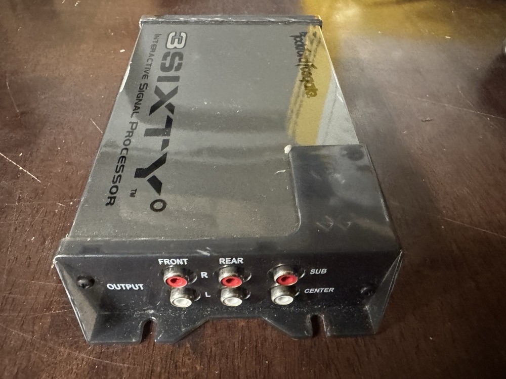 Rockford Fosgate 3SIXTY.1 Interactive Signal Processor