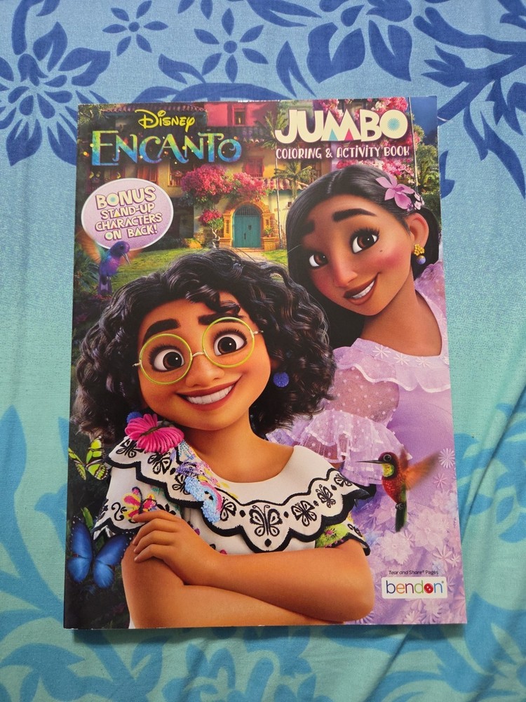 Encanto coloring and activity book