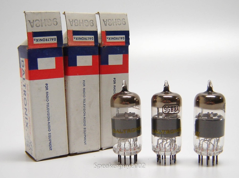 2 - Dahltronix Vacuum Tubes / 9GH8A / CS1