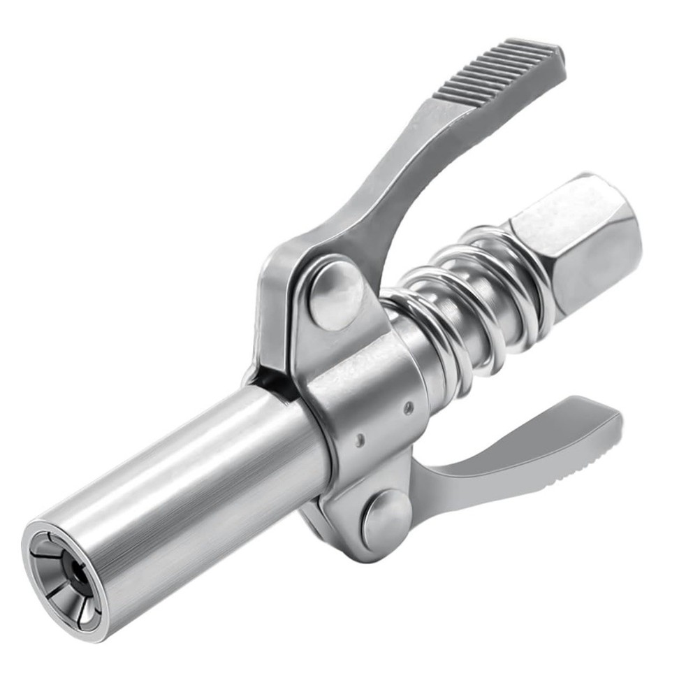 1 Piece Double Handle Grease Gun Coupler 10000PSI MAXI