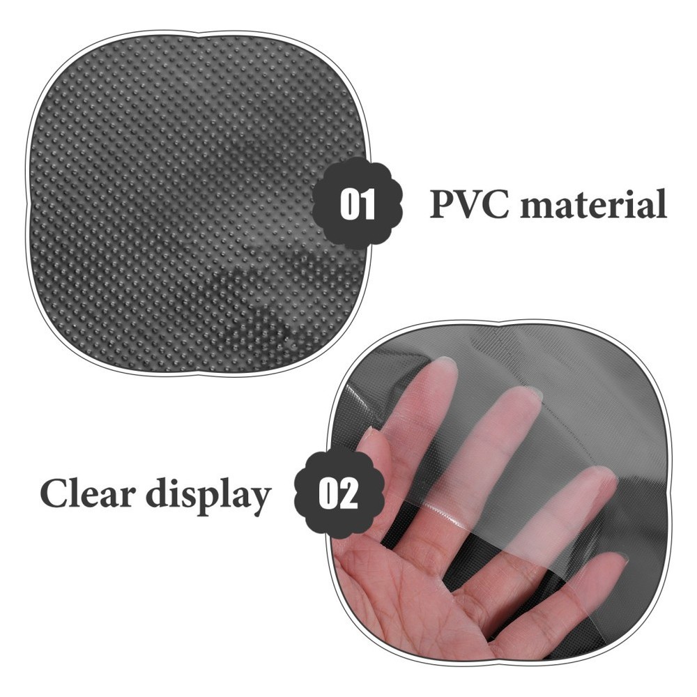 100 Pcs Running Bib Protector Marathon Display Sleeves Clear Vinyl