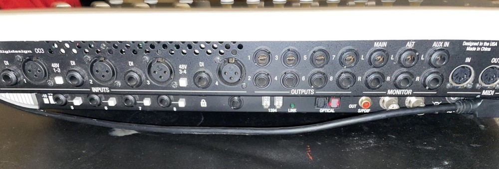Digidesign 003 Console Audio Mixer Interface