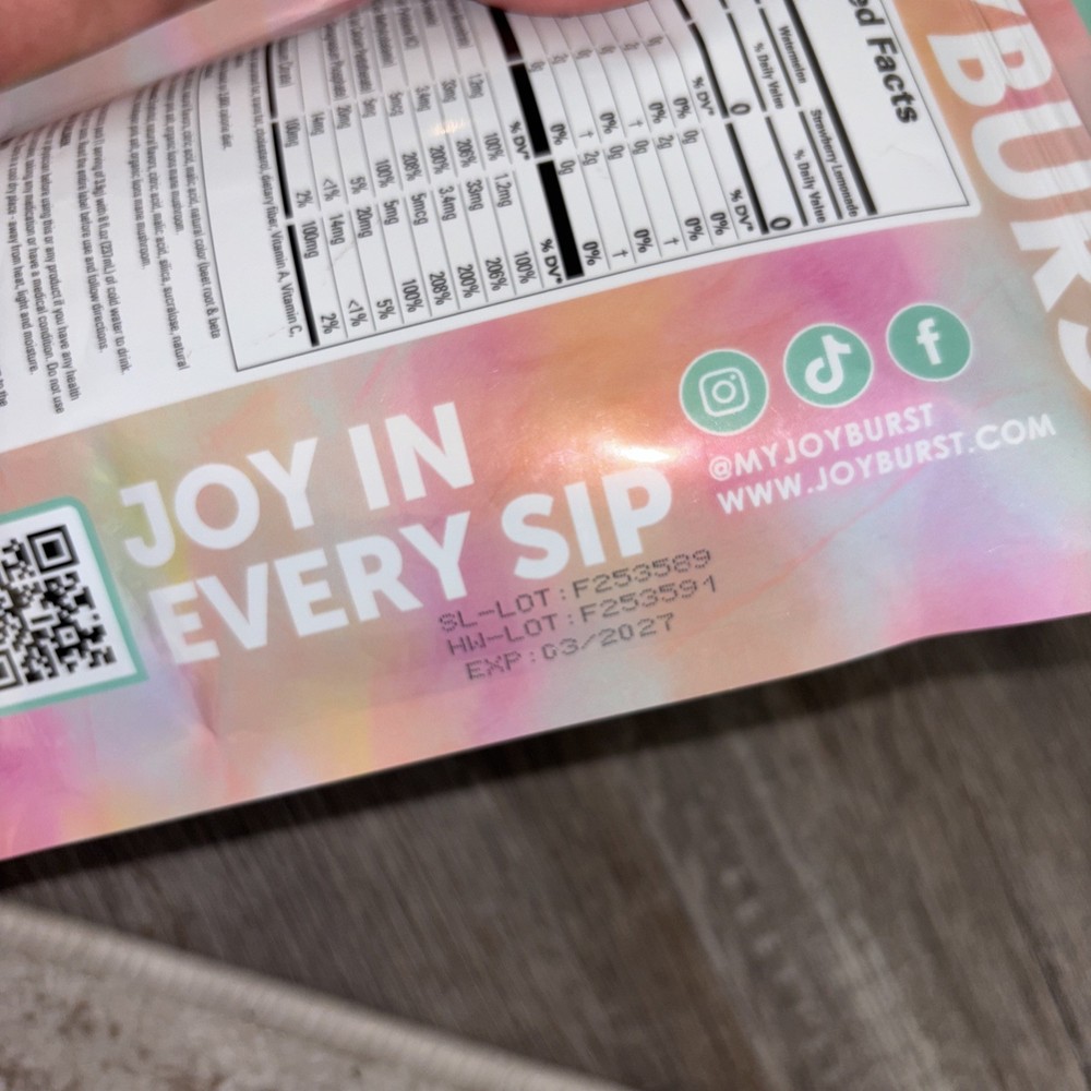 Joyburst Hydration Drink mix packets , Variety Pack,, 20-count