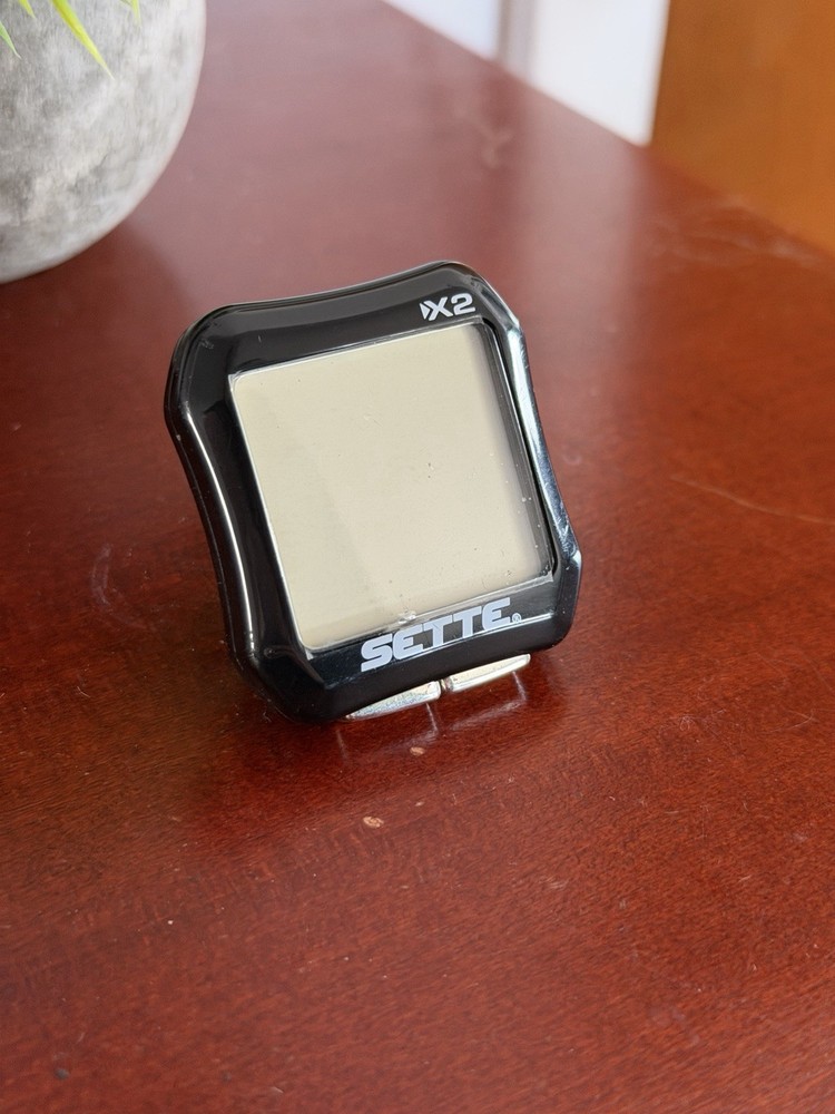 SETTE QUANTUM X2 WIRELESS COMPUTER COMPUTER BICYCLE PEDOMETER