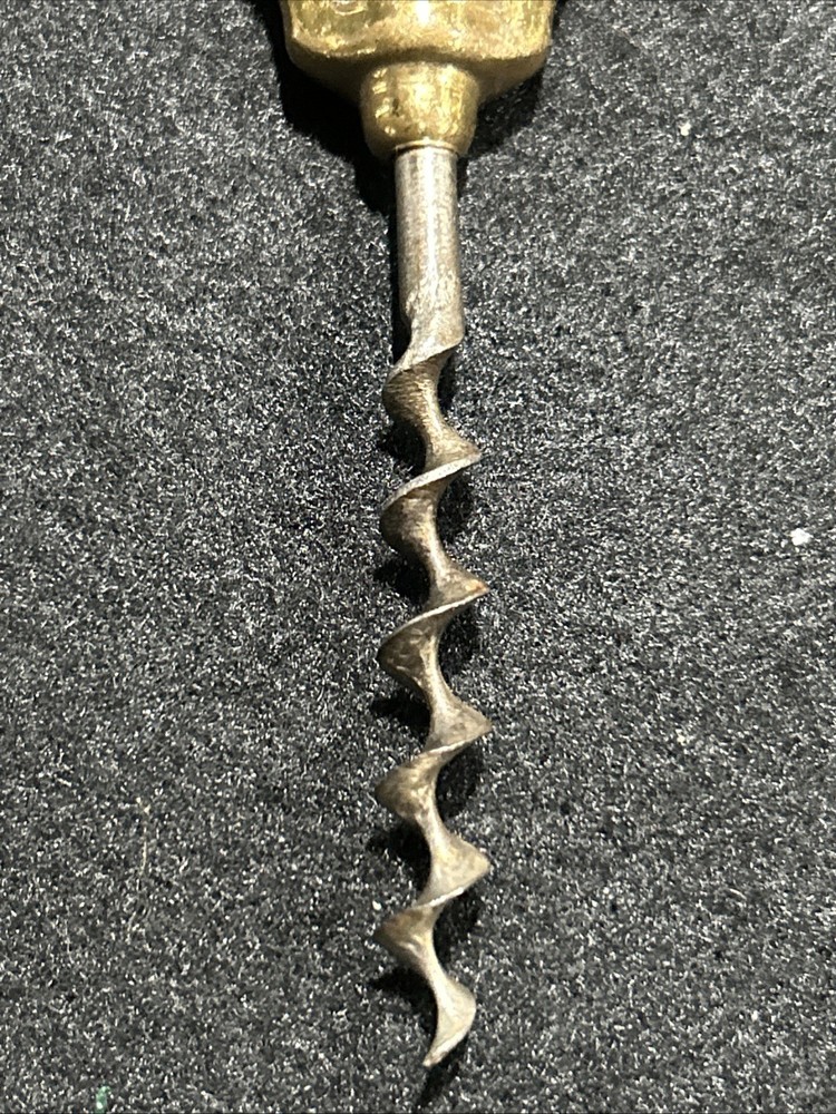 Vintage Corkscrew Brass Top Victory Ship