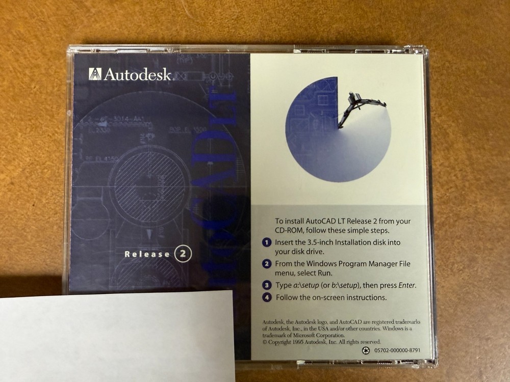 Autodesk AutoCAD LT Release 2c1for Windows CD