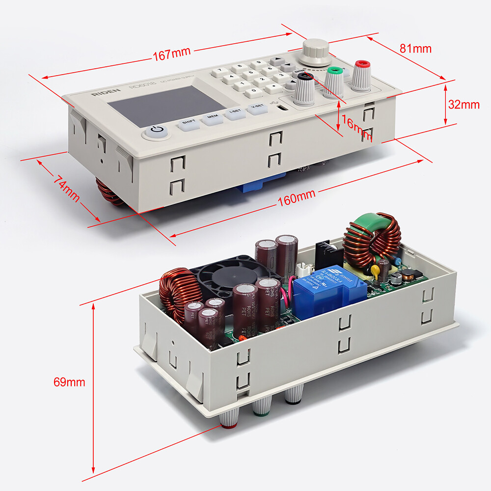 RD6018 18A AC- Voltage Current Converter Voltmeter Modu V7A8