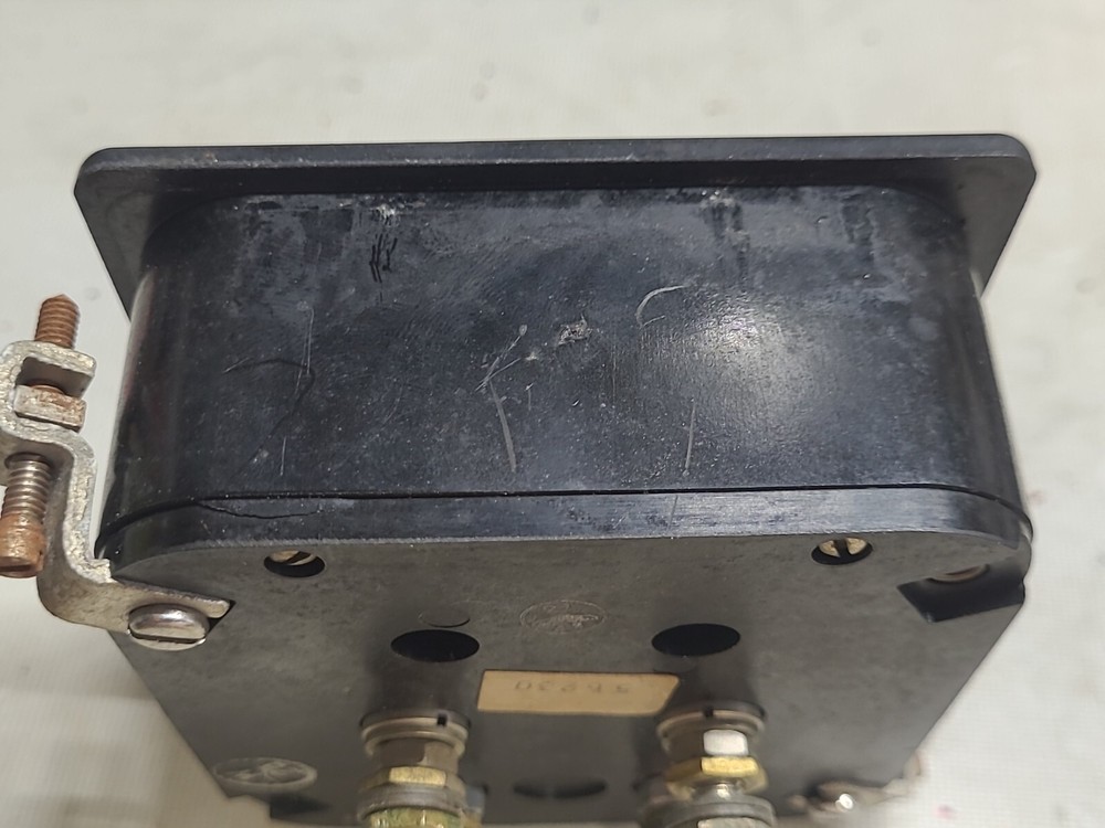 Weston Dc Voltmeter Model 741-60