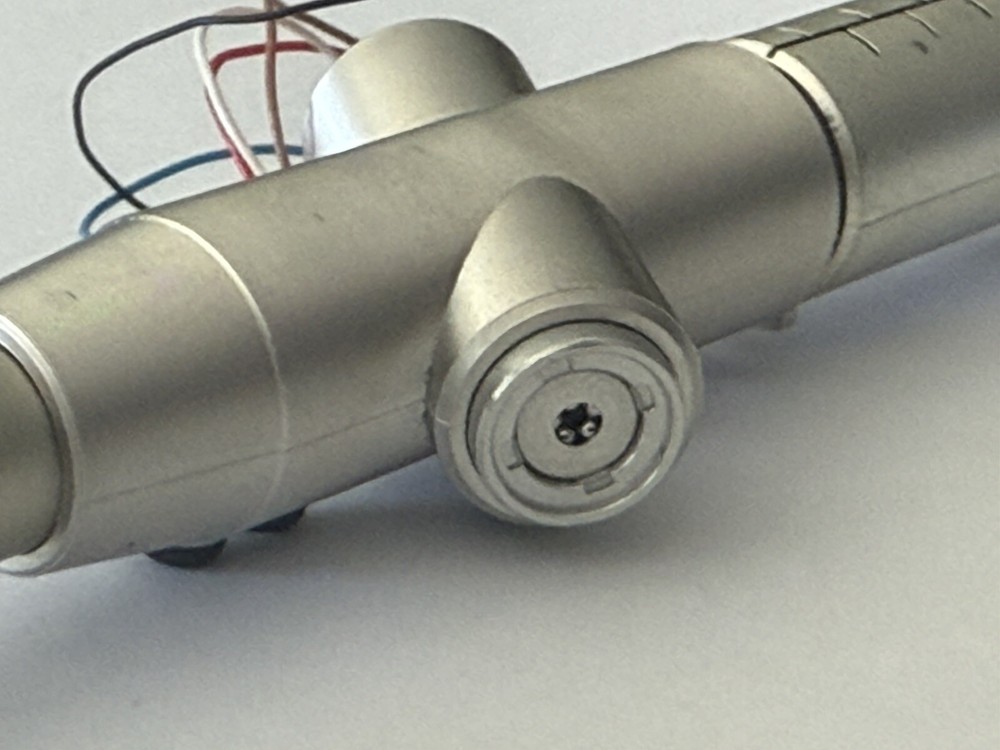 Technic 1200 1210 M5G MK5G Satin S Tonearm w/wire assembly socket & Intersection