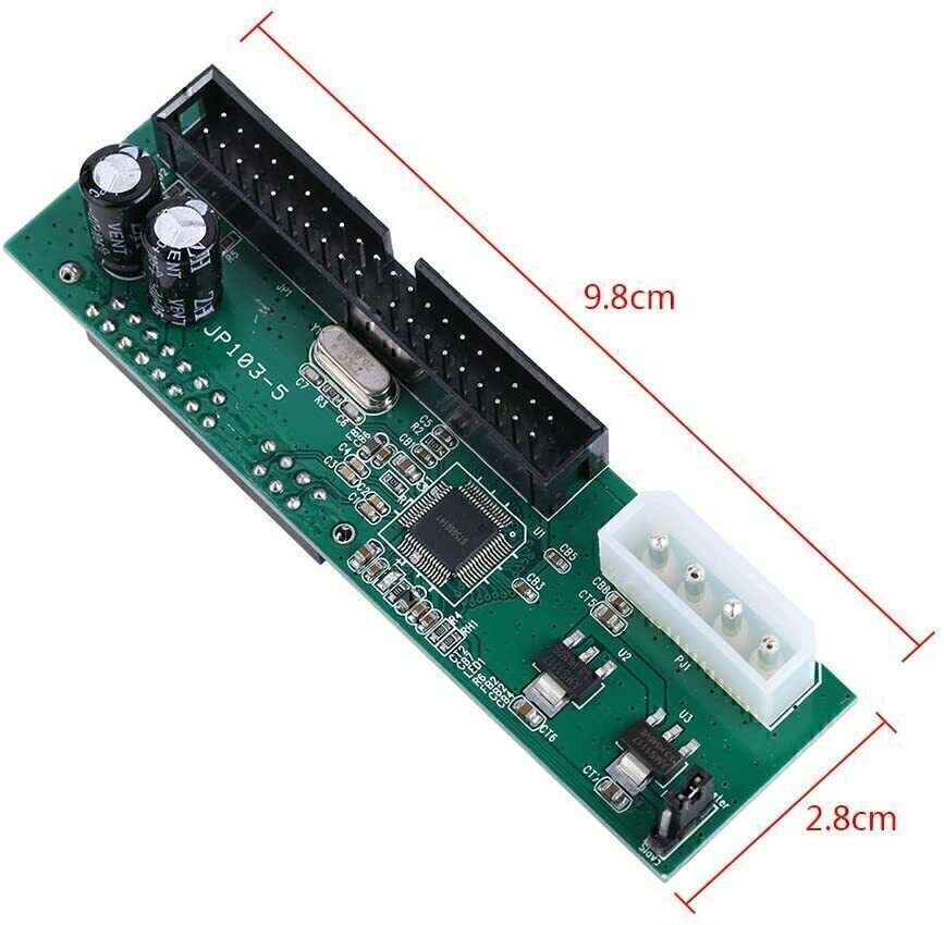 IDE/EIDE/PATA Computer to SATA Hard Drive Interface Converter Adapter PC Mac AM*
