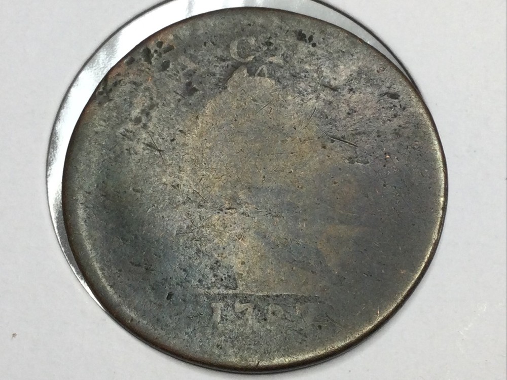 1787 New Jersey Copper 64U