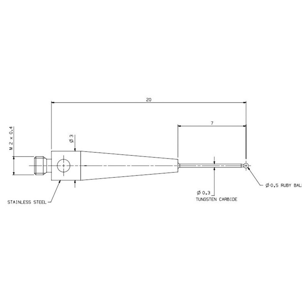 Sleek and Efficient Design of M2 Probes Featuring a Lightweight Structure